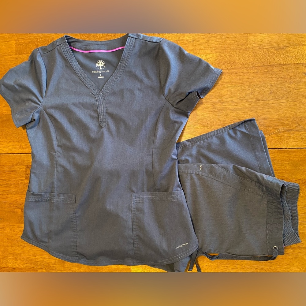Healing Hands Purple Label Jane 2 Scrub set